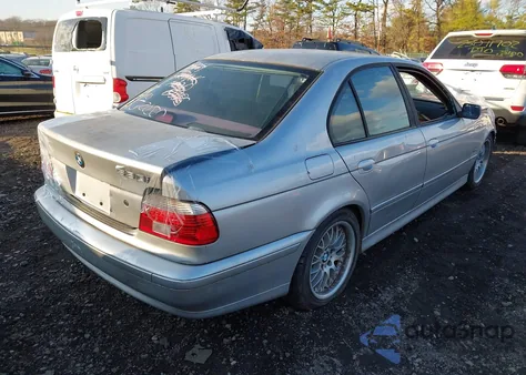 2003 BMW 530Ia from USA, damaged, VIN WBADT63473CK38549